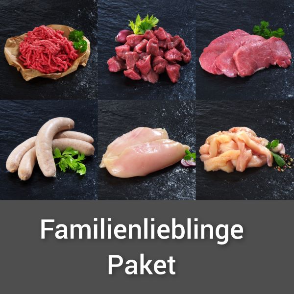 Familienlieblinge Paket (3kg) - GreenOx - Feinstes Weidefleisch aus Deutschland