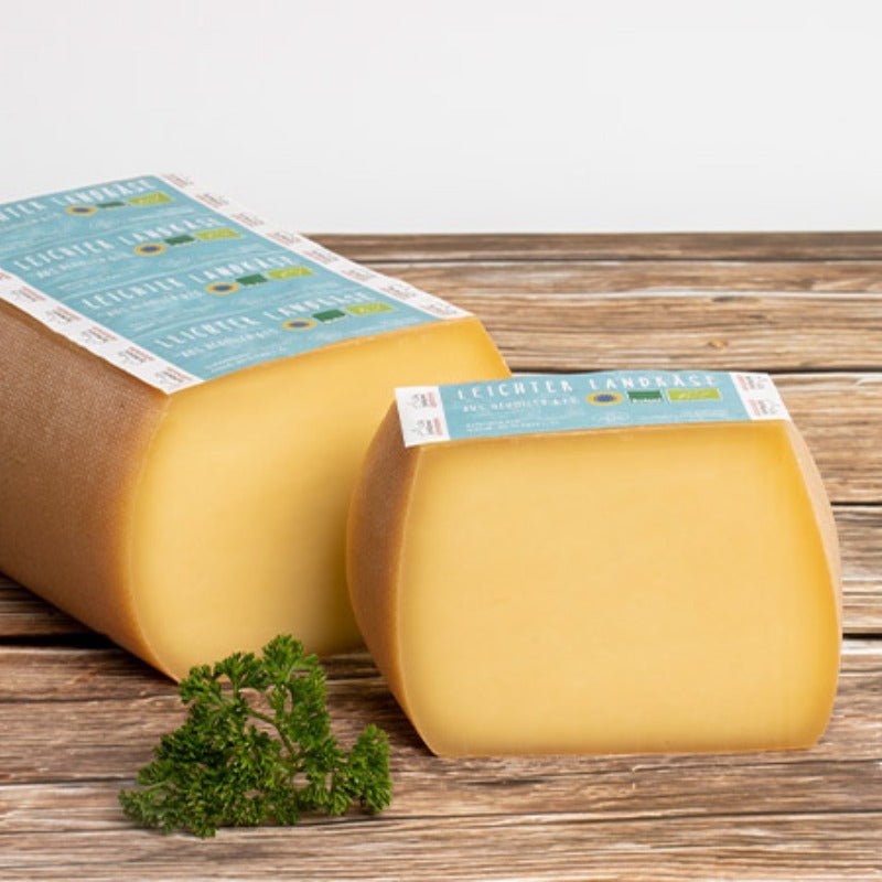 Leichter Landkäse aus Bio - Weidemilch - GreenOx - Feinstes Weidefleisch aus Deutschland