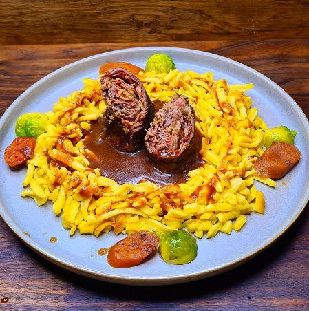 Rouladen mit Spaetzle